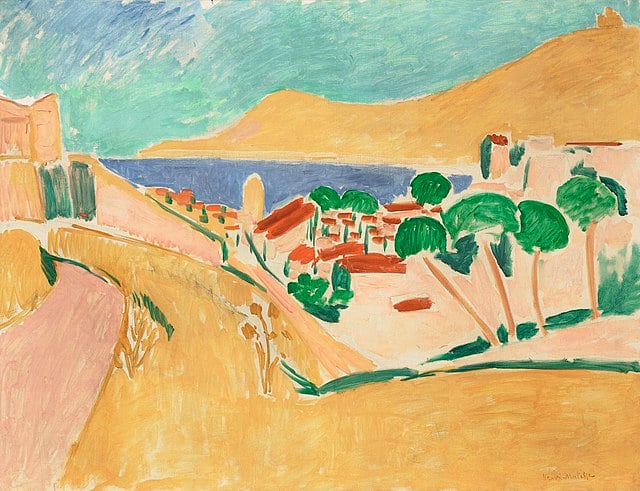 Henri Matisse, Collioure in August. Photo via Wikimedia