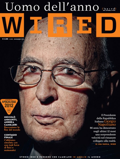 napolitano wired Man of the year: Francesca De Andrè batte Giorgio Napolitano?