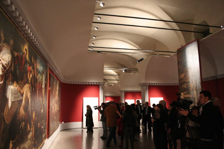 10 Scuderie del Quirinale Tintoretto veduta della mostra Sabato per mostre 1: dopo lo show alla Biennale, Sgarbi porta il “contemporaneo” Tintoretto alle Scuderie del Quirinale
