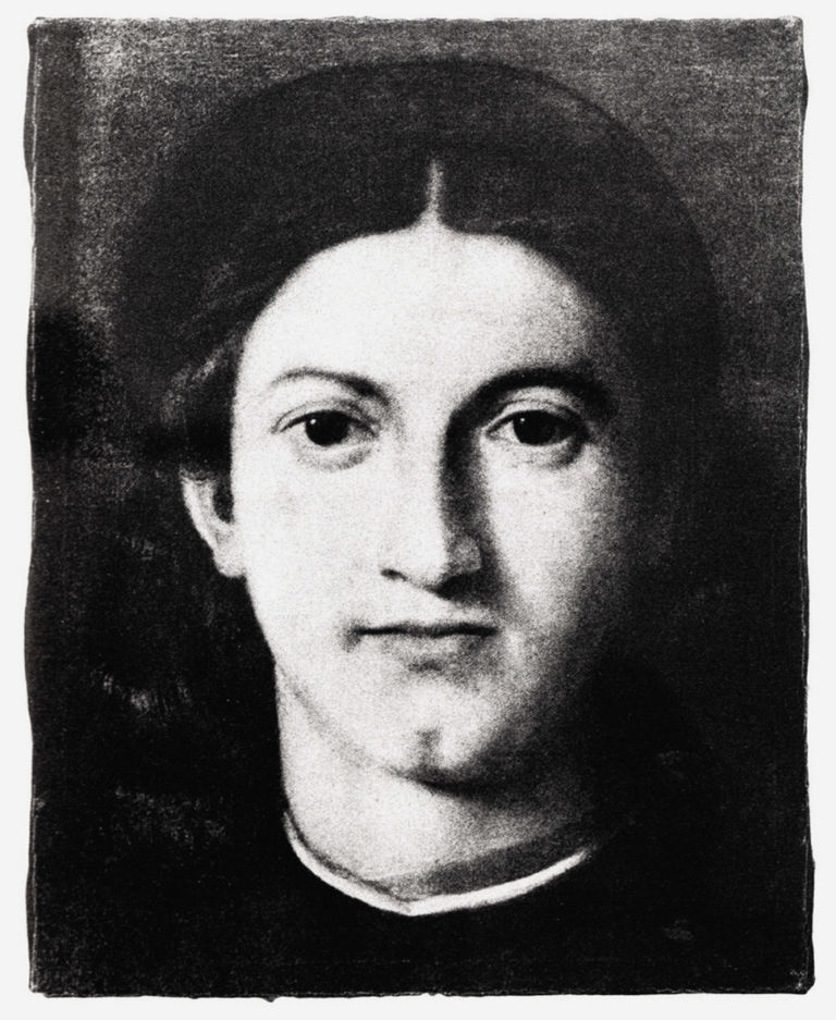 19 Giulio Paolini Giovane che guarda Lorenzo Lotto 1967 Luca Pignatelli, l’immagine e la riproduzione. Riflessioni a margine di una mostra