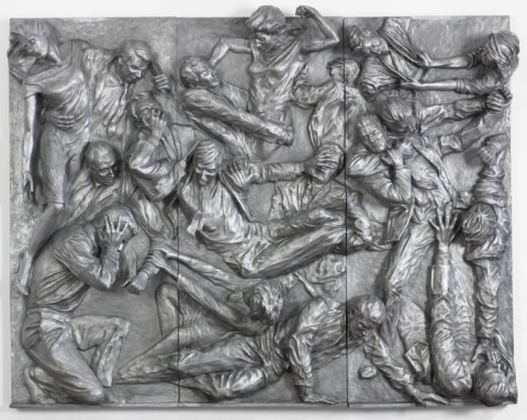 9 Robert Longo Corporate Wars Walls of Influence 1982 The New Stone Age