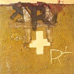 Antoni Tàpies Cruz y tierra 1975 L’alma della Spagna contemporanea. A 88 anni muore a Barcellona il grande Antoni Tàpies