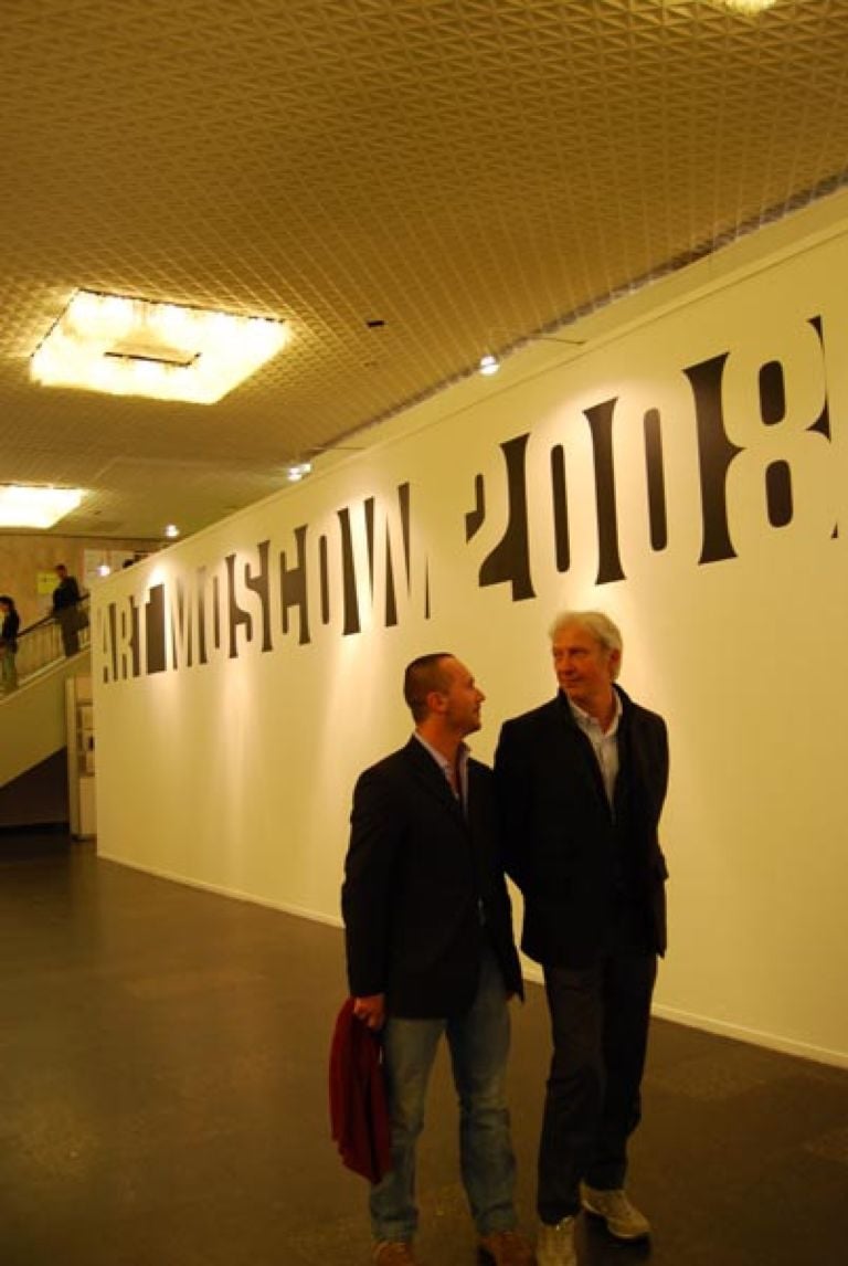 Art Moscow 2008 Chico Schoen, un giovane veterano