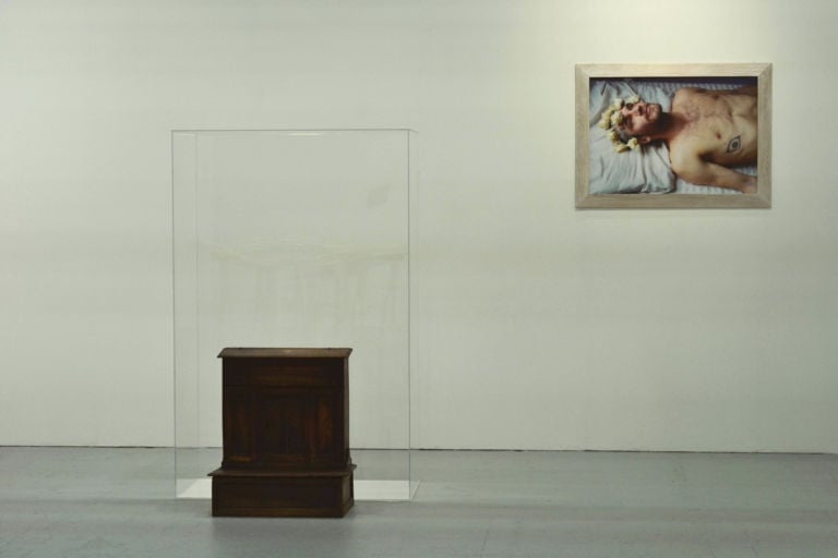CONFESSIONE AL VUOTO + JEAN view of installation 2012 Visioni, confessioni, biografie