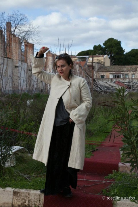 Emma Dante ai Cantieri Culturali alla Zisa foto Rosellina Garbo Cantiere Palermo. La presa della Zisa, capitolo II