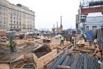 Il cantiere del Whitney foto Timothy Schenck courtesy Friend of The High Line A che punto è la costruzione del nuovo Whitney Museum a Meatpacking District? Ecco le foto del cantiere di Renzo Piano, che comincia a salire a Manhattan