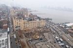 Il cantiere del Whitney foto Timothy Schenck courtesy Friend of The High Line1 A che punto è la costruzione del nuovo Whitney Museum a Meatpacking District? Ecco le foto del cantiere di Renzo Piano, che comincia a salire a Manhattan