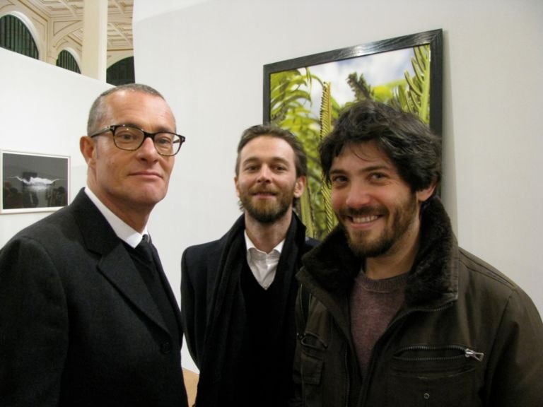 Marco Puntin Silvio Saura e Manuel Fanni Canelles I grandi nomi dell'arte contemporanea al confronto col fuoco della natura. Ecco chiccera all'inaugurazione della mostra triestina. Negli spazi incredibili dell'ex pescheria