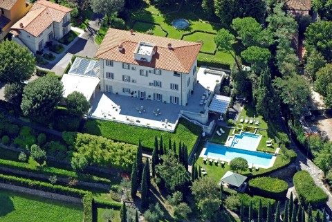 RelaisChateaux Villa La vedetta airview Arturo è un tipo curioso. E compie 8 anni. Domani, a Firenze