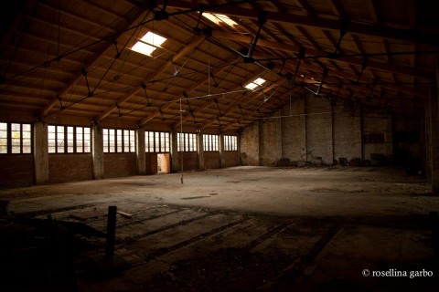 Uno dei padiglioni dismessi ai Cantieri Culturali alla Zisa foto Rosellina Garbo Cantiere Palermo. La presa della Zisa, capitolo II