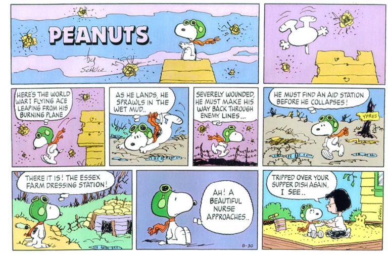 peanuts07 12 anni il 12 febbraio. Omaggio al papà di Snoopy
