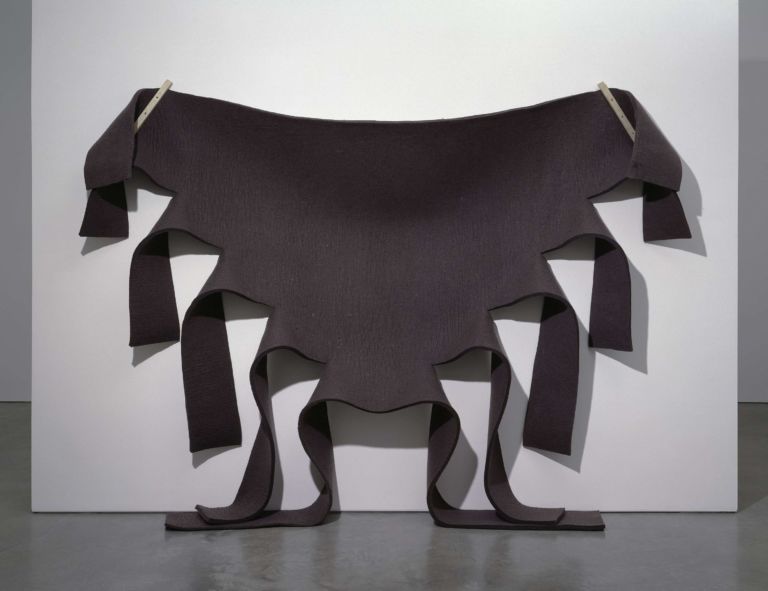 Robert Morris - Untitled (Brown Felt) - 1973