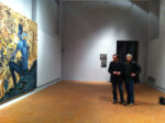 123 Alessandro Bazan alla GAM di Palermo. In attesa dell'opening, arriva la nostra foto-gallery. Gustatevi in anteprima un po' di sana pittura siciliana...