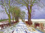 4.Winter Tunnel with snow March 2006 Oil on canvas Courtesy of the Artist Alla ricerca del più grande pittore inglese vivente