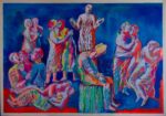 9. Darse el contento 2011 Lazzi sberleffi dipinti. Dario Fo pittore conquista Palazzo Reale, da Milano il video-blitz e la gallery della mostra