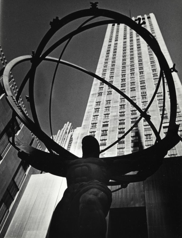 International Building Rockefeller Center ingresso Cartoline da New York. Com’era e com’è