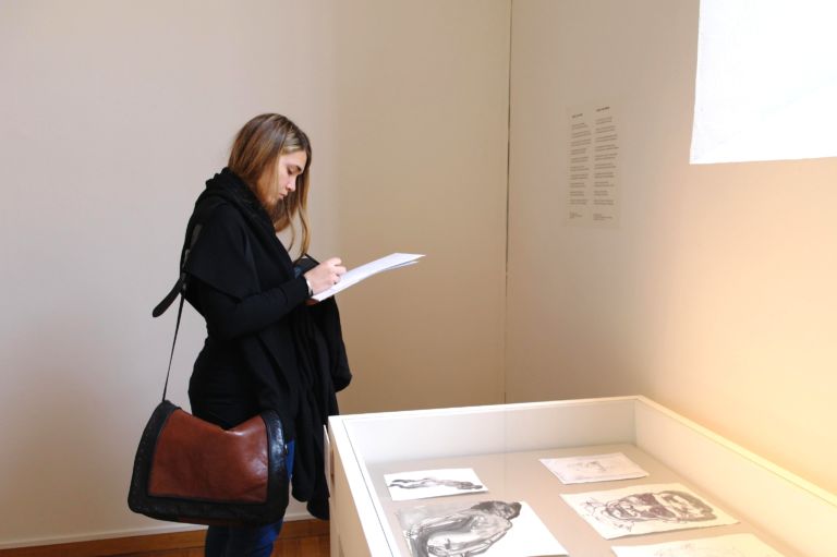 Marlene Dumas preview della mostra Sorte Fondazione Stelline Milano 10 Marlene Dumas su Artribune. La sue opere, ma soprattutto lei, l’icona della figurazione contemporanea. Ecco la fotogallery della mostra a Milano