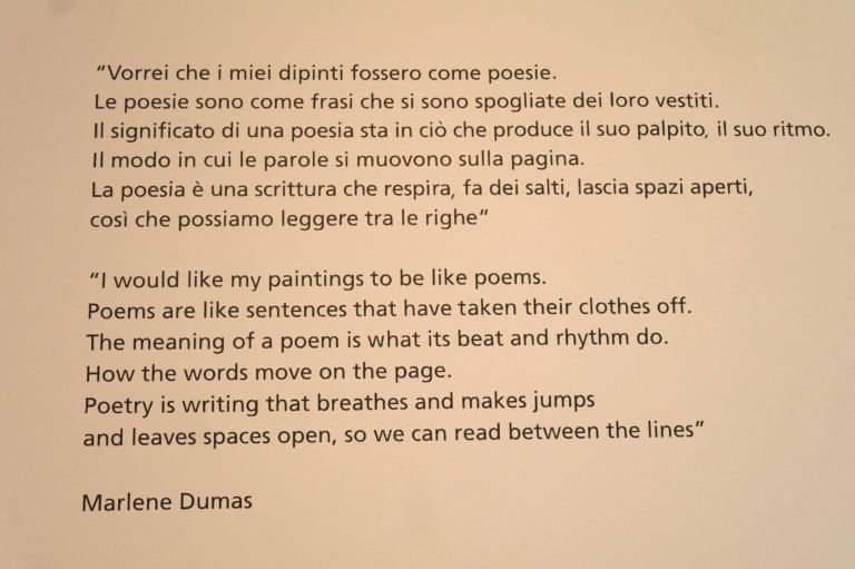 Marlene Dumas preview della mostra Sorte Fondazione Stelline Milano 18 Marlene Dumas su Artribune. La sue opere, ma soprattutto lei, l’icona della figurazione contemporanea. Ecco la fotogallery della mostra a Milano