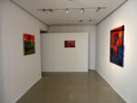 Milano galleria MarcoRossi allestimento Il rosso e il blu. Passione e vanitas nell'opera di Michael Ajerman