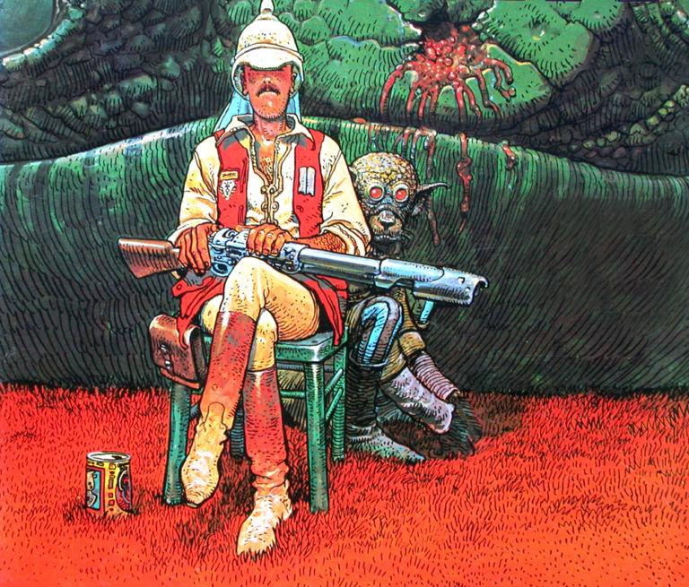 Moebius Hunter Moebius, visionario anche nelle tecniche di seduzione