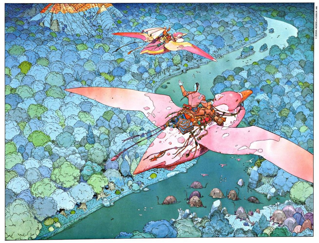 Moebius, visionario anche nelle tecniche di seduzione