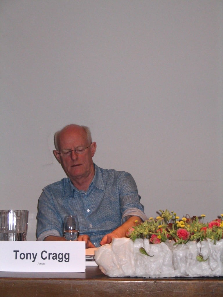 Tony Cragg a Lugano, 2012