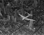 Un DC 4 in volo sopra New York 1939 Margaret Bourke White. ©Time Inc.Courtesy Forma Galleria Milano Le donne di Life, paradigma storico del gentil sesso moderno