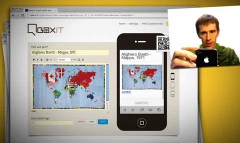 qbox Sfoggiare lo smartphone anche al museo. La guida perfetta per le techno-victims è a base di QRcode: e adesso è anche più facile, con Qbox