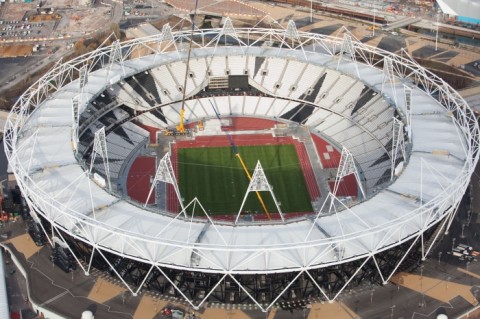 PORTANTE PICCOLA 2 Olympic Stadium Londra la verde