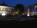 Veduta dinsieme di Legacy Cortile dOnore Saloni Updates: Interni va all’Università. Per uno show che fonde arte e design. Legacy, alla Statale di Milano, getta un occhio alla tradizione e uno all’innovazione