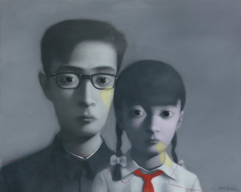 Zhang Xiaogang Bloodline series Il banchiere, la passione per l’arte, la collezione. E poi il crack. Successo ad Hong Kong per la vendita della raccolta Kim Min-Young. Ma è una goccia nel mare…