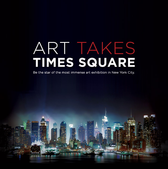 Artisti a Times Square. Un concorso offre la possibilità di esporre nella piazza più famosa del mondo durante la prossima estate. E anche i giudici sono “in gara”…