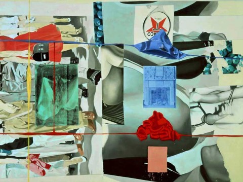 david salle picture builder Ripetizione indifferente