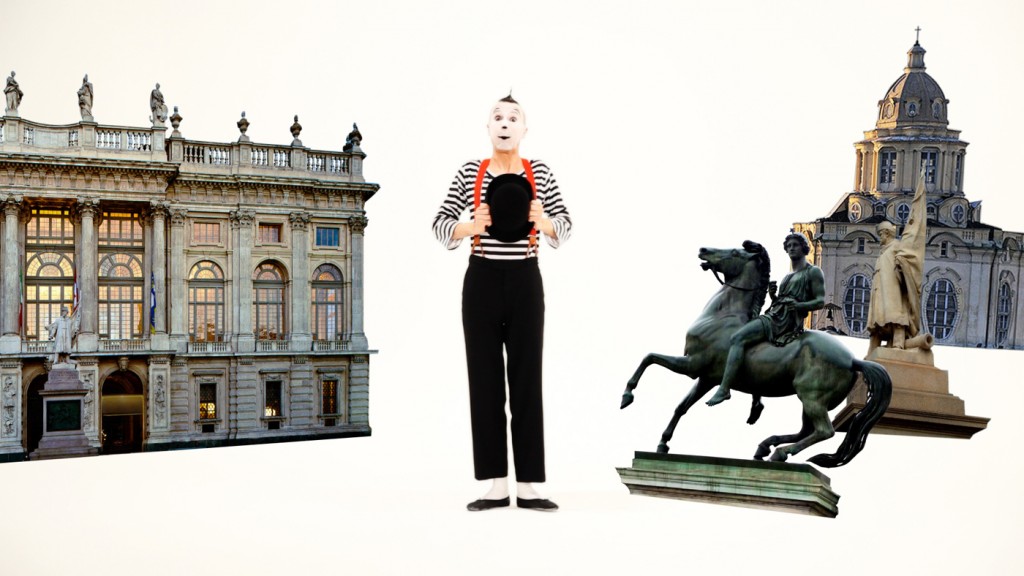 Torino va a farsi bella da Fazio e Saviano. Arturo Brachetti si veste da Aida, Casanova e Cavour per gli spot d’autore che portano piazze e musei della città sugli schermi di La7