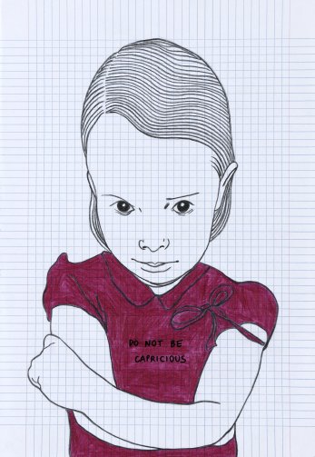 Emilia Faro Do not be capricious 2012 matite colorate su carta 30x21 cm1 Le regole d’oro di Emilia Faro