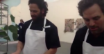 Gavin Brown cucina salsicce New York Updates: “ebbene sì, abbiamo venduto tutto lo stand”. Raffica di video interviste durante le ore dell’opening di Frieze. Qui Randall’s Island, a voi studio