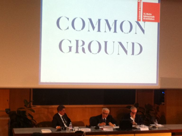 Presentazione Mostra Internazionale d’Architettura 2012 1 Common ground, ovvero l’architettura appartiene a noi. David Chipperfield presenta a Roma la sua Biennale, ecco qualche highlight