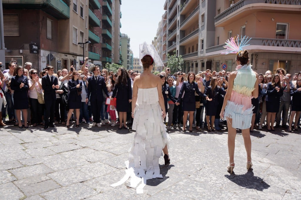 Il saggio di fine anno di moda? L’Istituto professionale di Napoli lo fa al PAN. Con una prof guest star come Monica Biancardi