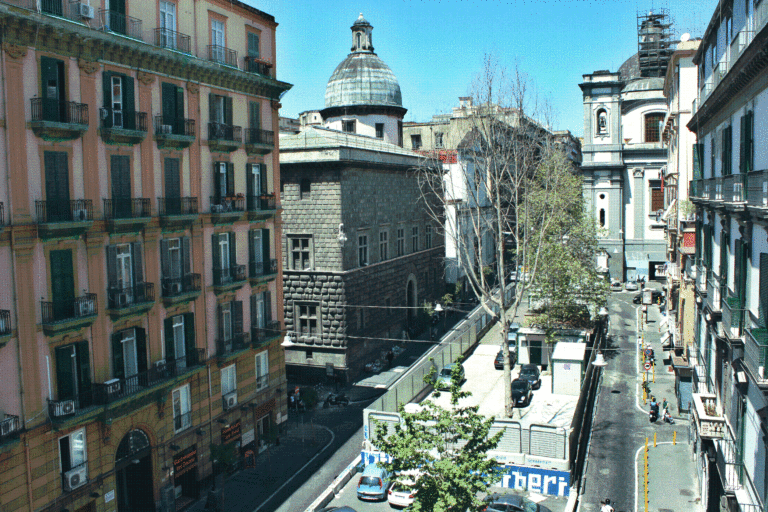 Veduta dallalto Palazzo Como contenitore del Museo Civico Filangieri La casa del Seicento napoletano. Dopo tredici anni di chiusura per restauri, Napoli riapre il Museo Civico Gaetano Filangieri