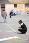 W. Krukowski Luscita dalle officine Lumière Piazza Ghiberti 5 maggio ph. Sergio Biliotti Fabbrica Europa: dopo l’avvio pirotecnico con Wim Vandekeybus, a Firenze spazio alle performance e installazioni. Immagini e video tra Stazione Leopolda, spazi urbani e altro ancora