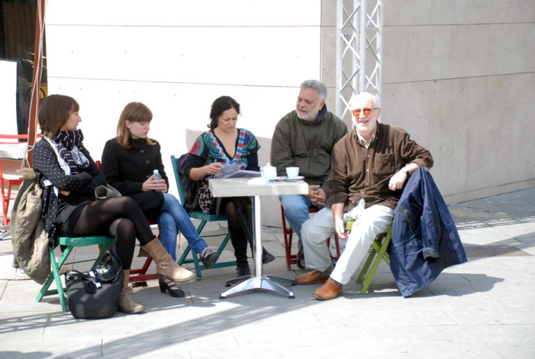 W. Krukowski Luscita dalle officine Lumière Piazza Ghiberti 5 maggio ph2. Sergio Biliotti Fabbrica Europa: dopo l’avvio pirotecnico con Wim Vandekeybus, a Firenze spazio alle performance e installazioni. Immagini e video tra Stazione Leopolda, spazi urbani e altro ancora