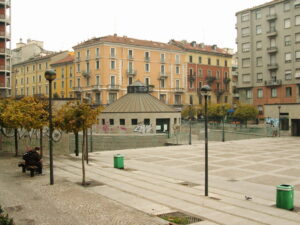 Arte urbana e relazionale. Un po’ festa, un po’ workshop, un po’ concorso di progettazione. Nextfloor, con ALA group, reinventa Piazza Gramsci, a Milano. Insieme alla gente