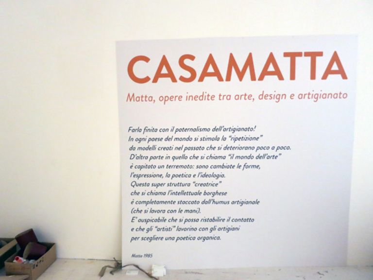 Casamatta Triennale Design Museum Milano 1 La Casa più Matta che ci sia? Quella disegnata da Sebastián Matta. Al Triennale Design Museum gli arredi ideati dal grande artista, su Artribune la foto-video-preview