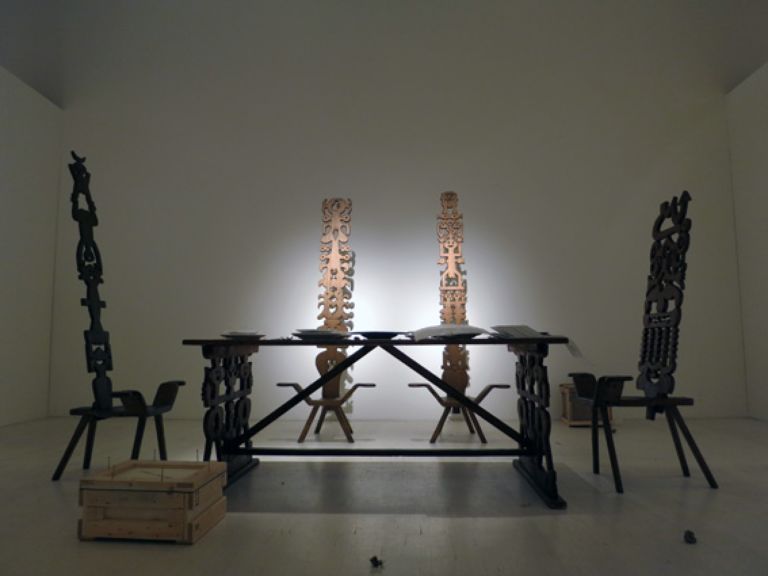 Casamatta Triennale Design Museum Milano 11 La Casa più Matta che ci sia? Quella disegnata da Sebastián Matta. Al Triennale Design Museum gli arredi ideati dal grande artista, su Artribune la foto-video-preview
