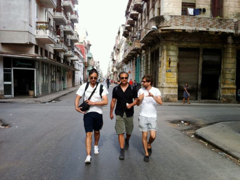 Giuseppe Stampone Raffaele Gavarro e Valerio Rocco Orlando Cinque italiani all’Havana