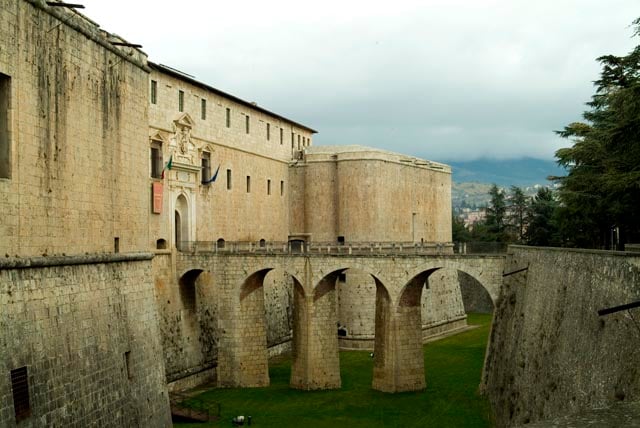 Il Forte Spagnolo, sede del Museo Nazionale d’Abruzzo