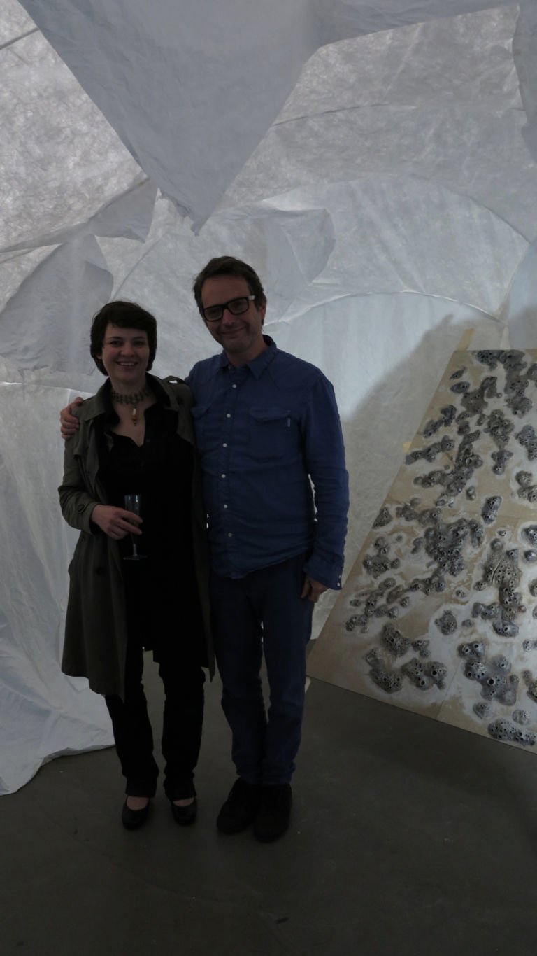 Judith Egger inaugurazione Ciment bourbeux photo Ambra Patarini Judith Egger. Ripensare la natura