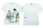 Justin Bieber e Selena Gomez OneTShirt by Tobias Rehberger In spiaggia con Rihanna e Justin Bieber. Stampati sulla maglietta di Tobias Rehberger. Si presenta a10CorsoComo, è la nuova collezione OneTShirt