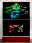 NEON Nauman Big welcome 1985 La materia luminosa del Macro