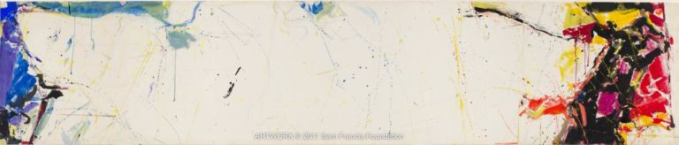 Sam Francis Progetto di murales per Chase Manhattan Bank 1959 cm 5334 x 25146 Tutti i colori del bianco